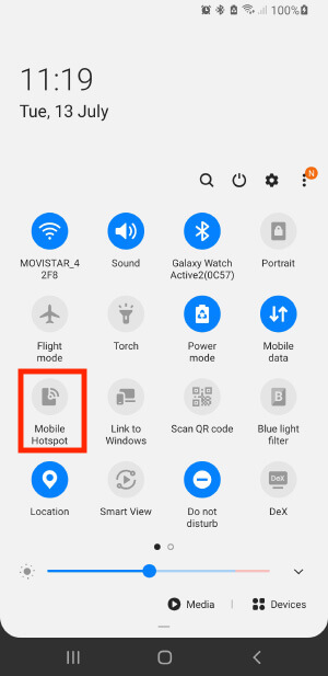 android hotspot settings wifi camper 4