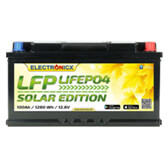 Batería LiFePO4 Solar Edition con BMS Electronicx 100Ah 12V
