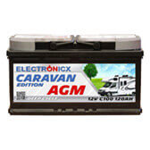Batería solar AGM Electronix Caravan Edition 120Ah