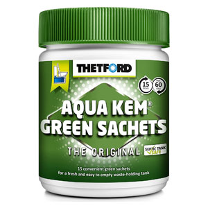 Thetford Aqua KEM Green sachets