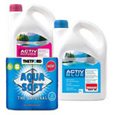 Pack Thetford Activ Blue + Activ Rinse + papel higiénico Aqua soft