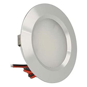 Foco LED 3W 12V. Cálida, neutra o fría. Plata, blanco o negro