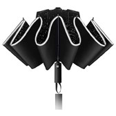 Paraguas invertido resistente al viento con apertura y cierre automáticos